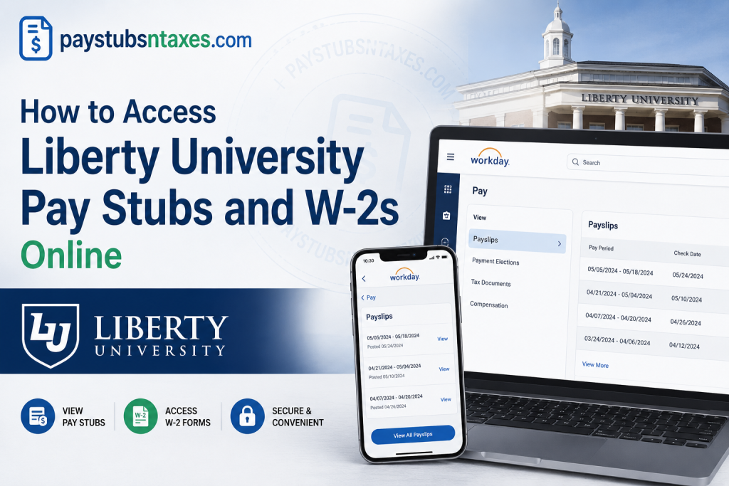 How to Access Liberty University Pay Stubs and W-2s Online