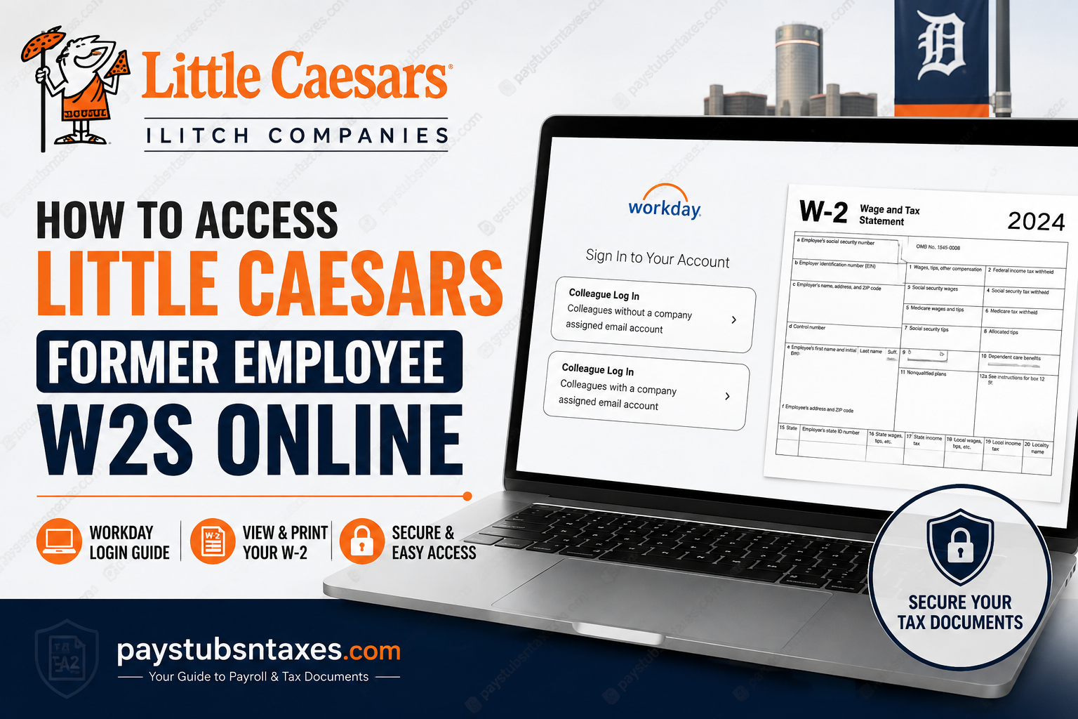 How to Access Little Caesars Former Employee W-2s Online