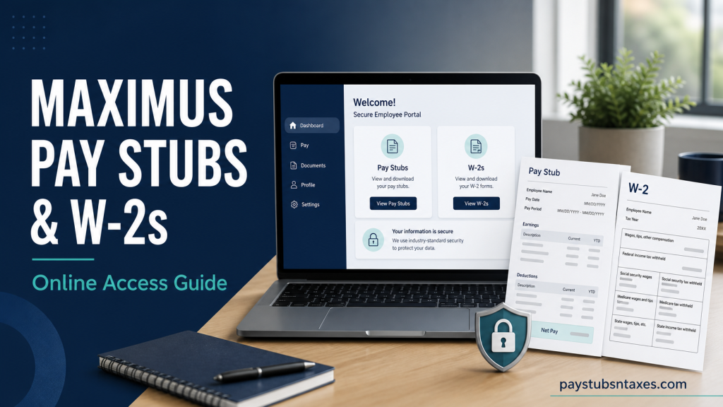 How to Access Maximus Pay Stubs and W-2s Online
