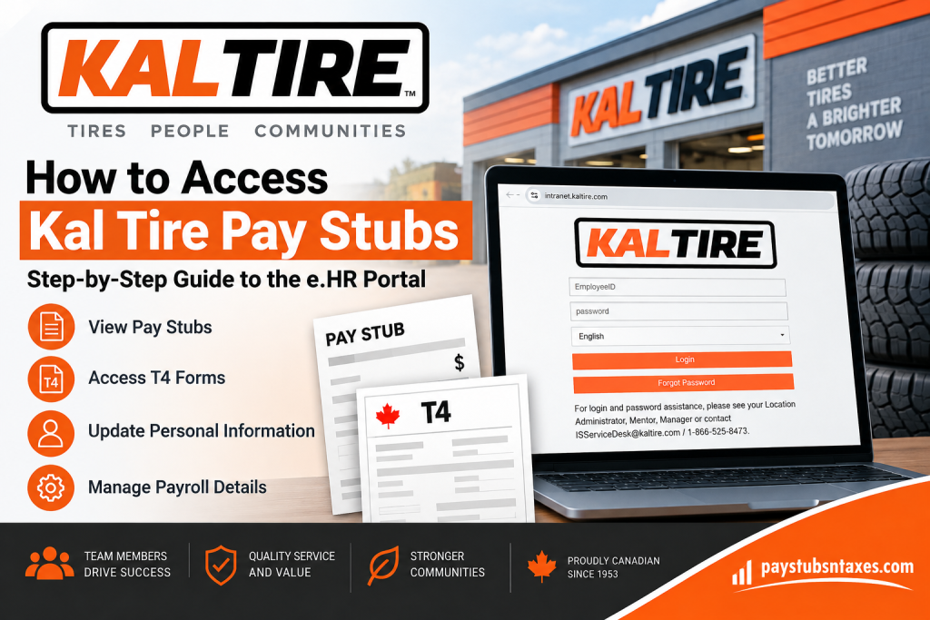 How to Access Kal Tire Pay Stubs Online