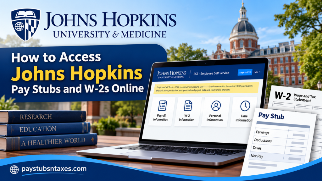 How to Access Johns Hopkins Pay Stubs and W-2s Online