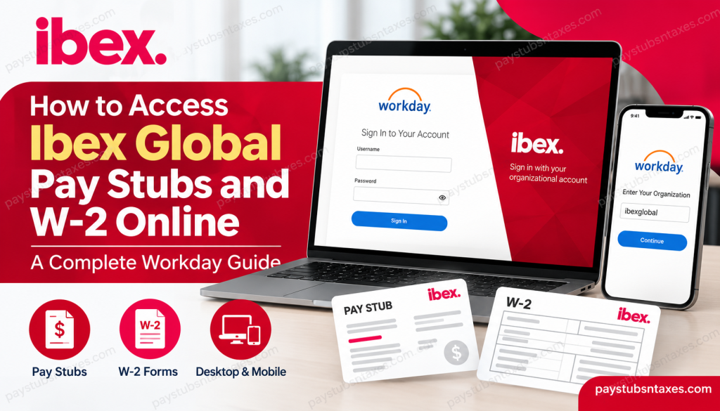 How to Access Ibex Global Pay Stubs and W2 Online
