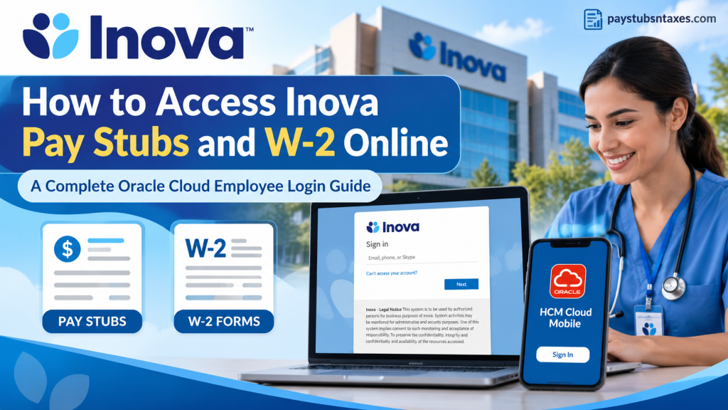 How to Access Inova Pay Stubs and W2 Online