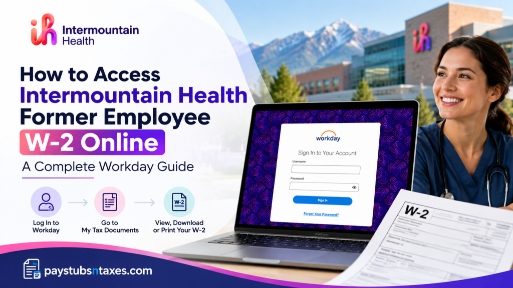 How to Access Intermountain Health Former Employee W2 Online