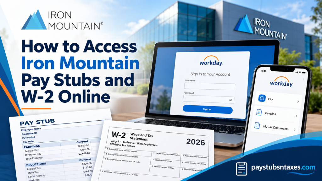 How to Access Iron Mountain Pay Stubs and W-2 Online