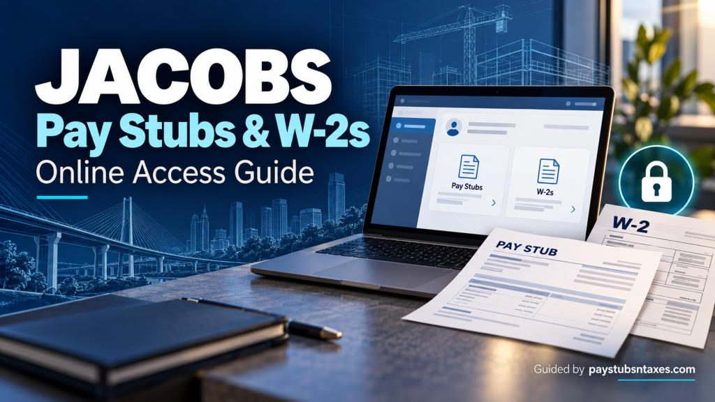 How to Access Jacobs Pay Stubs and W-2s Online