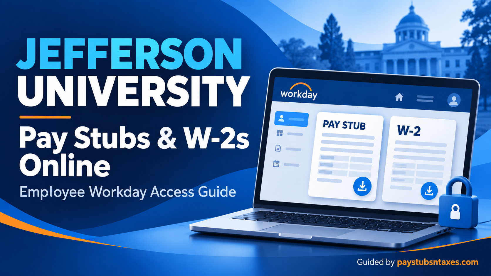 How to Access Jefferson University Pay Stubs and W-2s Online