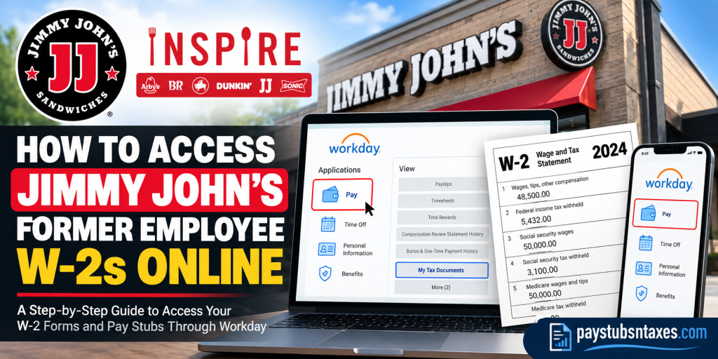 How to Access Jimmy John’s Former Employee W-2s Online